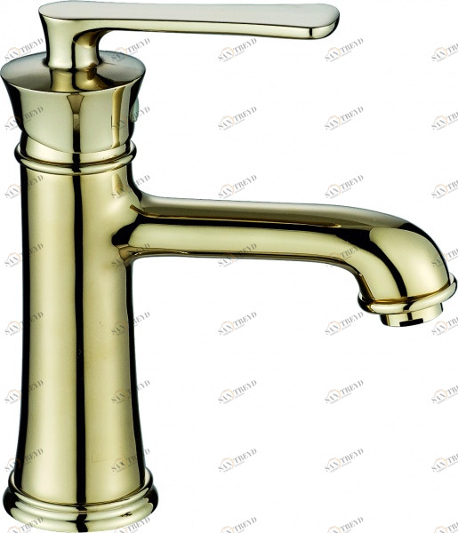 Смеситель для раковины Rush Flores FLG0835-1 золото 11522113