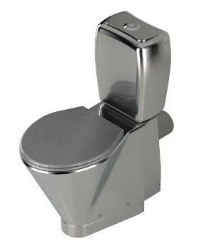 46257 Компакт унитаз с бачком Хромированный PURUS Steel Германия - Вид №2