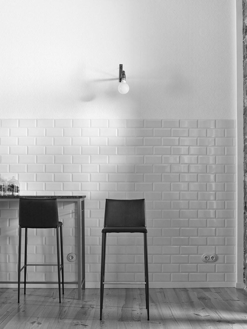 ONDARRETA Барный стул высокий тканевый со спинкой Moka sun-id-1416815 - Вид №7