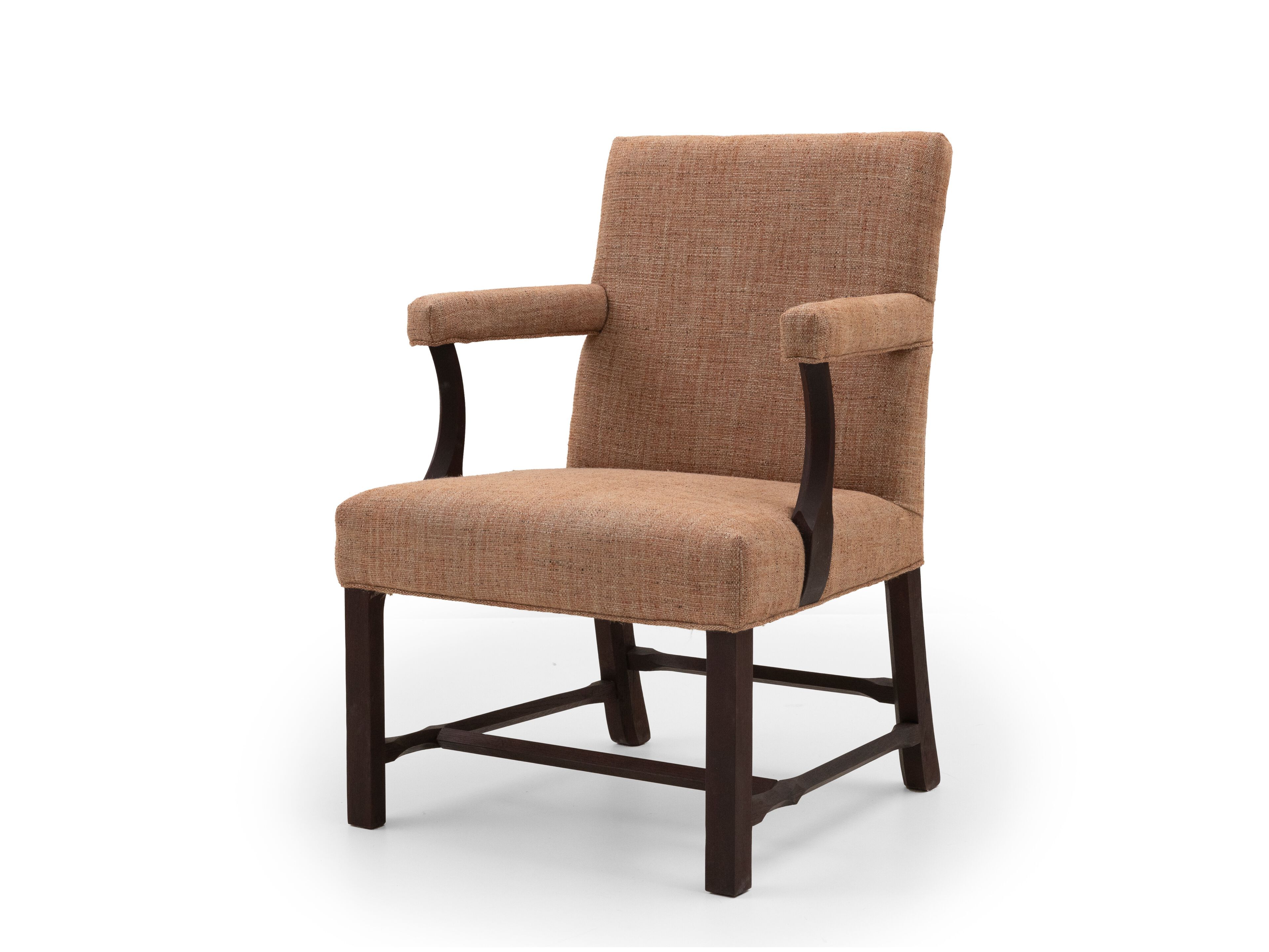 Тканевое кресло с подлокотниками Collett & Victor MAYA ARCH-00036578