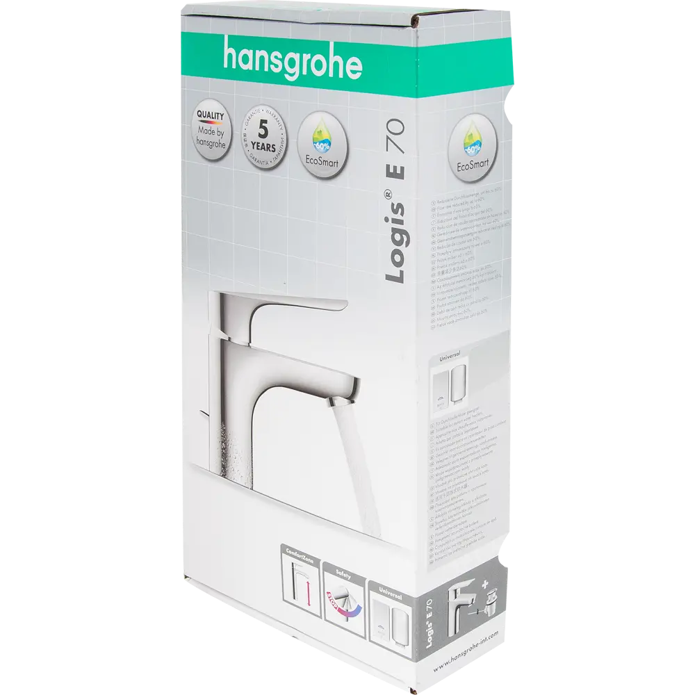 Смеситель для раковины Hansgrohe Logis E однорычажный цвет хром 18624891 STLM-2174099 - Вид №11