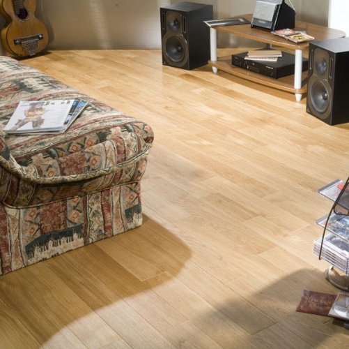 Паркетная доска Coswick Классическая 127мм Лак Дуб Селект (Гладкая) 600…2101х127 мм 11531101 - Вид №4