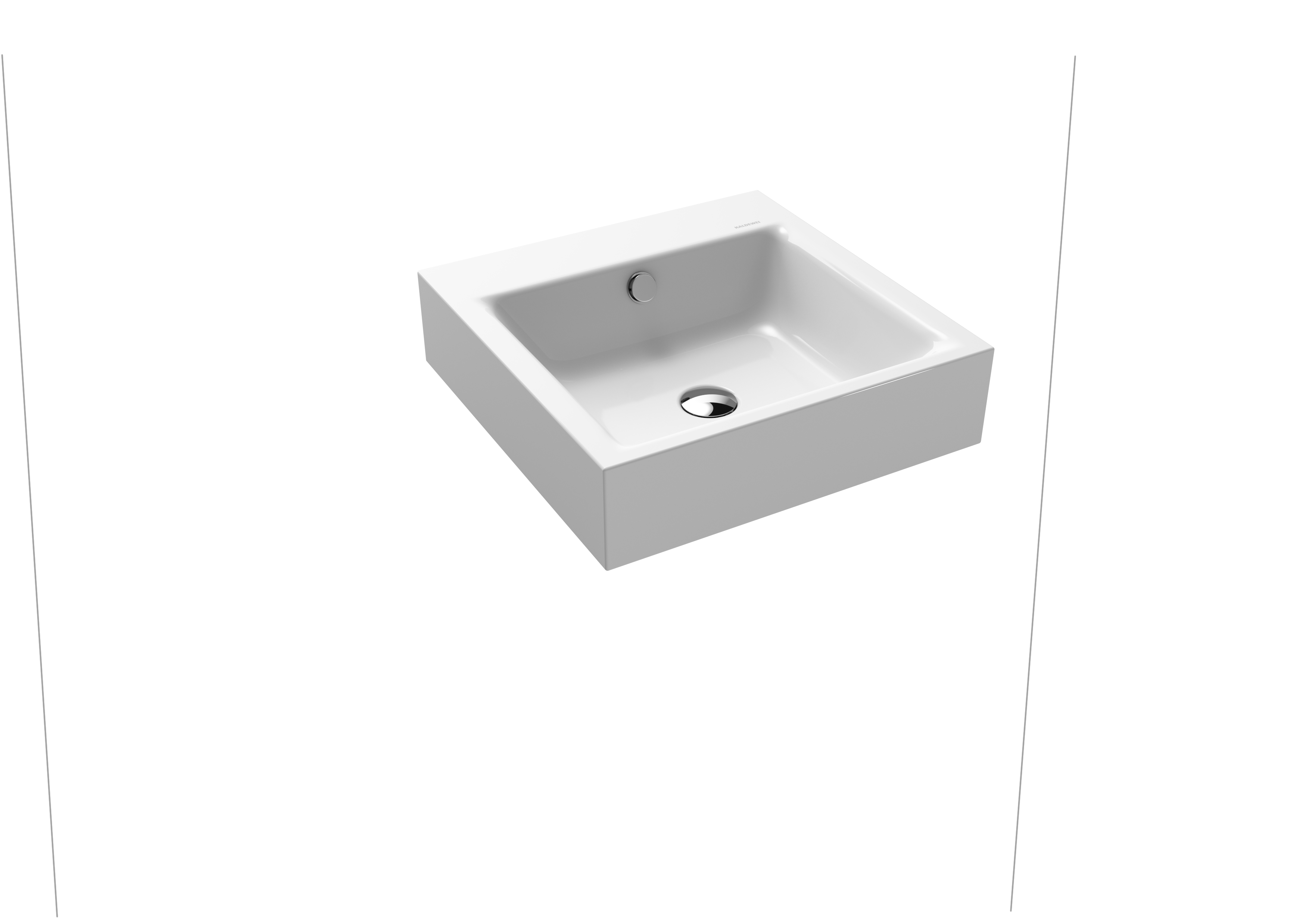 Умывальник KALDEWEI Сталь эмалированная 3163 455 холодный серый 70 31633319455 - Вид №1