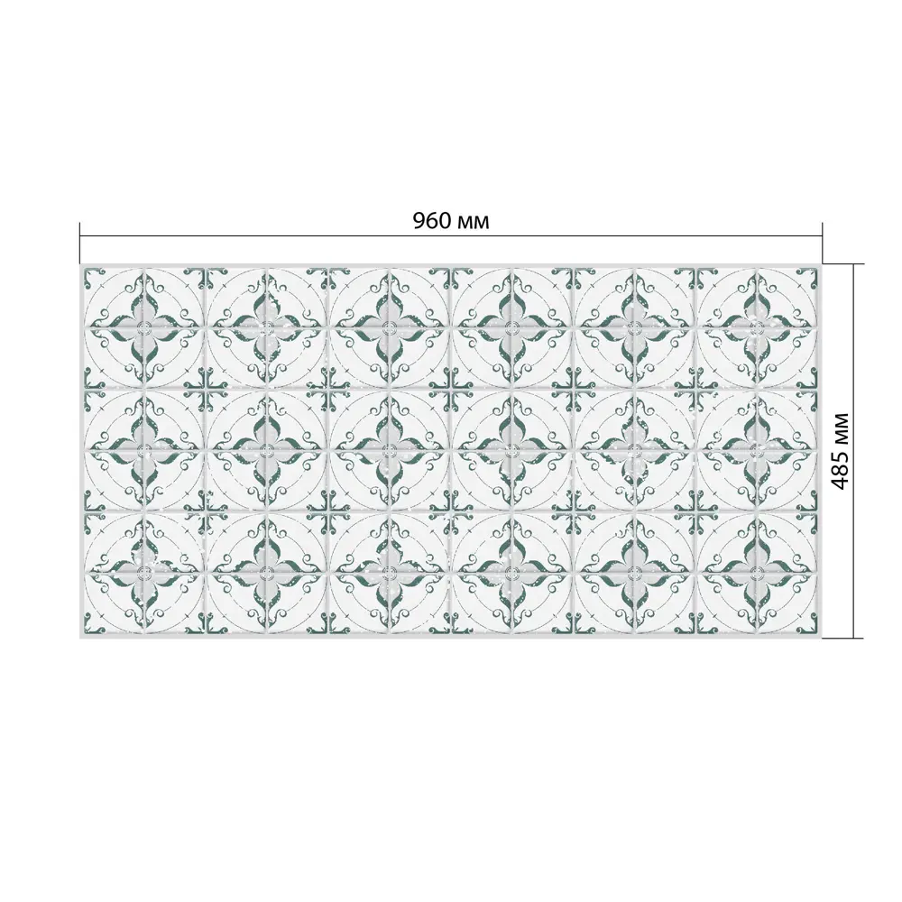 Пластмаркет Стеновая панель ПВХ Смальта фуэте - элегантное решение для интерьера 89379521 STLM-1472546 - Вид №4