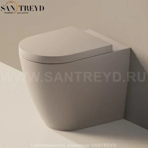 LK117G1019 Приставной унитаз напольный Белый Ceramica Flaminia Link Италия