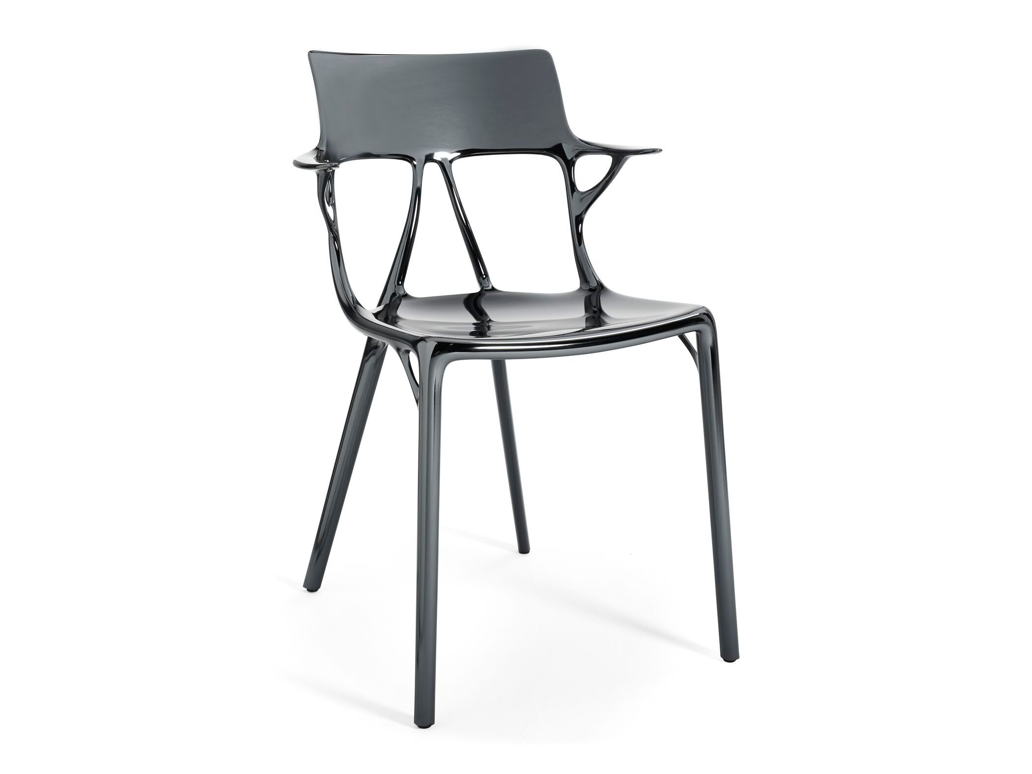 Стул из переработанного инженерного пластика с подлокотниками Kartell A. I ARCH-00030054 - Вид №63