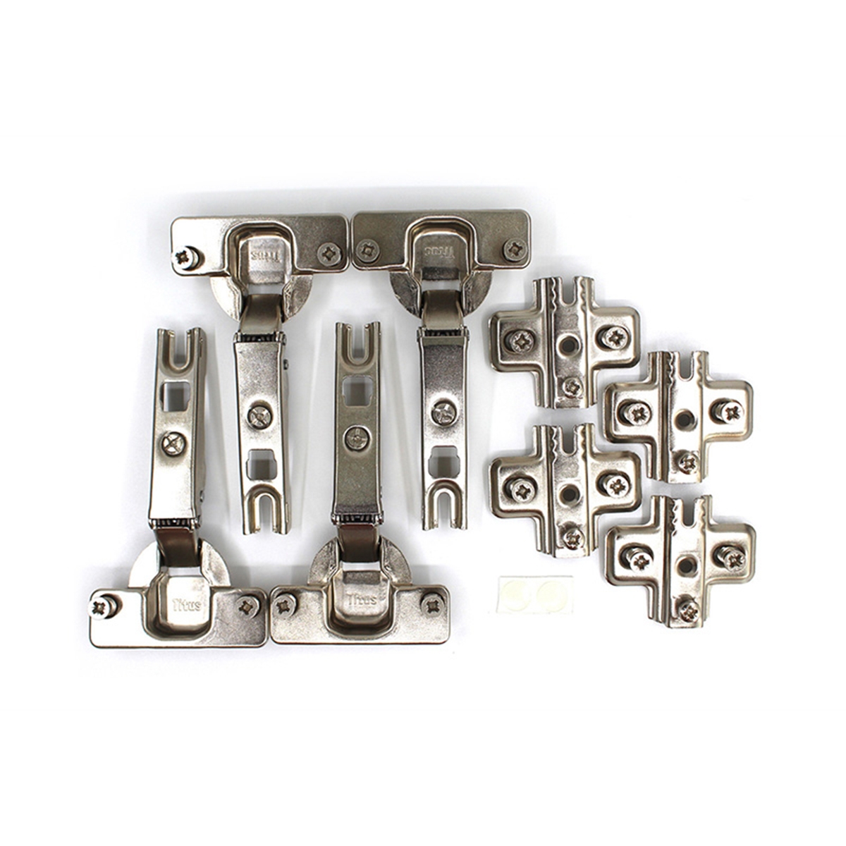 Комплект : дверь-рамка, петли, доводчики, 372х2292х16 мм, белый LJPS0602 Public Steel Россия  - Вид №3