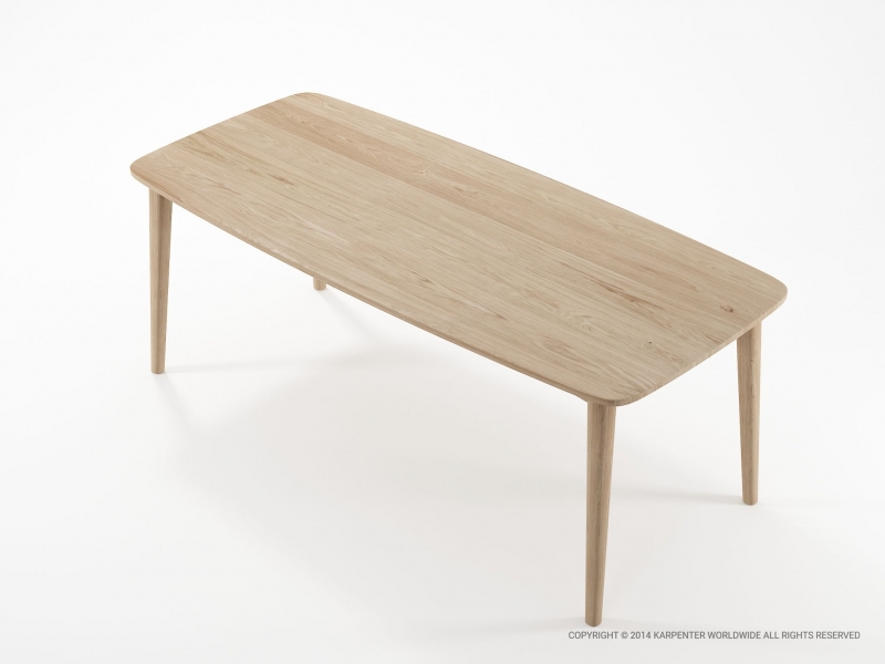 537_1072 Стол обеденный прямоугольный 200 Karpenter GRASSHOPPER - Вид №2