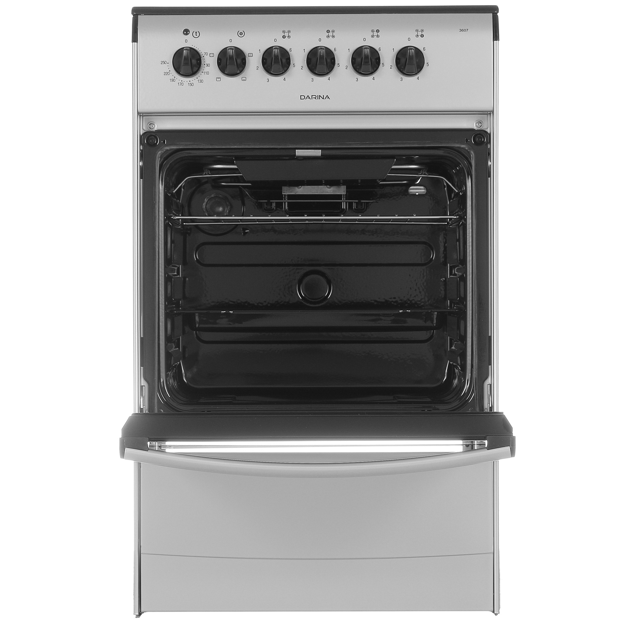 1671046 Электрическая плита DARINA 3607 S серебристый STDN-0006271 - Вид №6