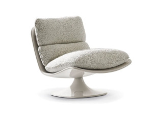 Вращающееся кресло из ткани и Baydur®