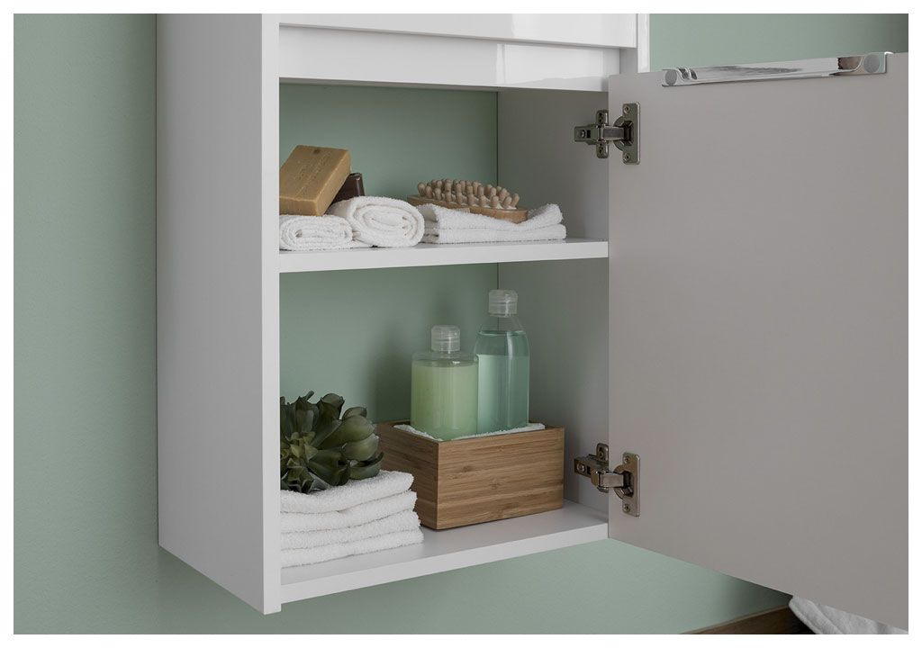 Тумба с раковиной Aquanet Дувр 45 белый 0018260700182339 - Вид №5