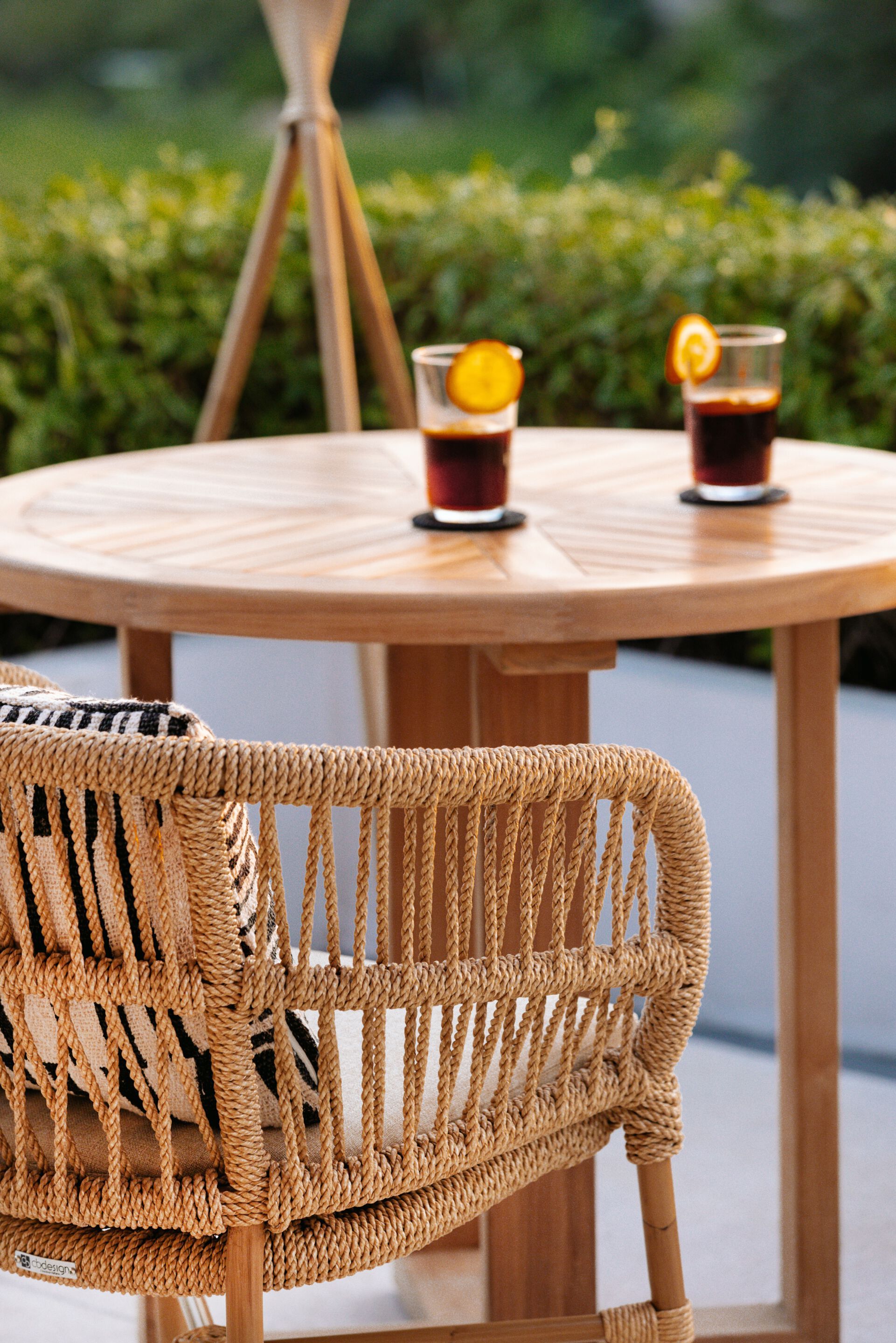 Веревочный садовый стул с подлокотниками cbdesign Женева ARCH-00049603 - Вид №6