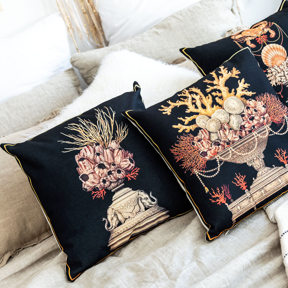 741908 Интерьерная подушка «Море волнуется раз» Object Desire  - Вид №1