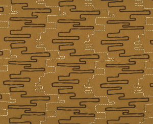 Льняная вышитая ткань для штор