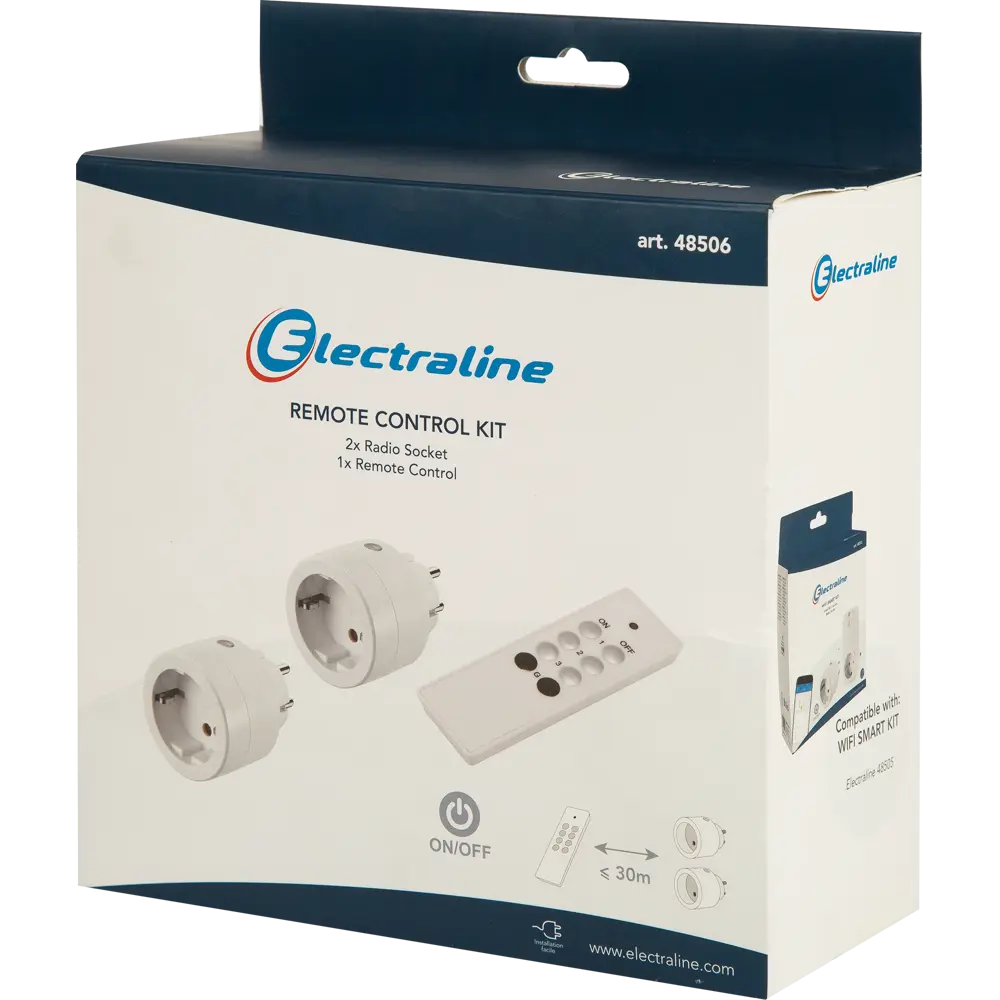 ELECTRALINE - Умные розетки с пультом ДУ для автоматизации дома 82246909 Серия отсутствует STLM-0023013 - Вид №3