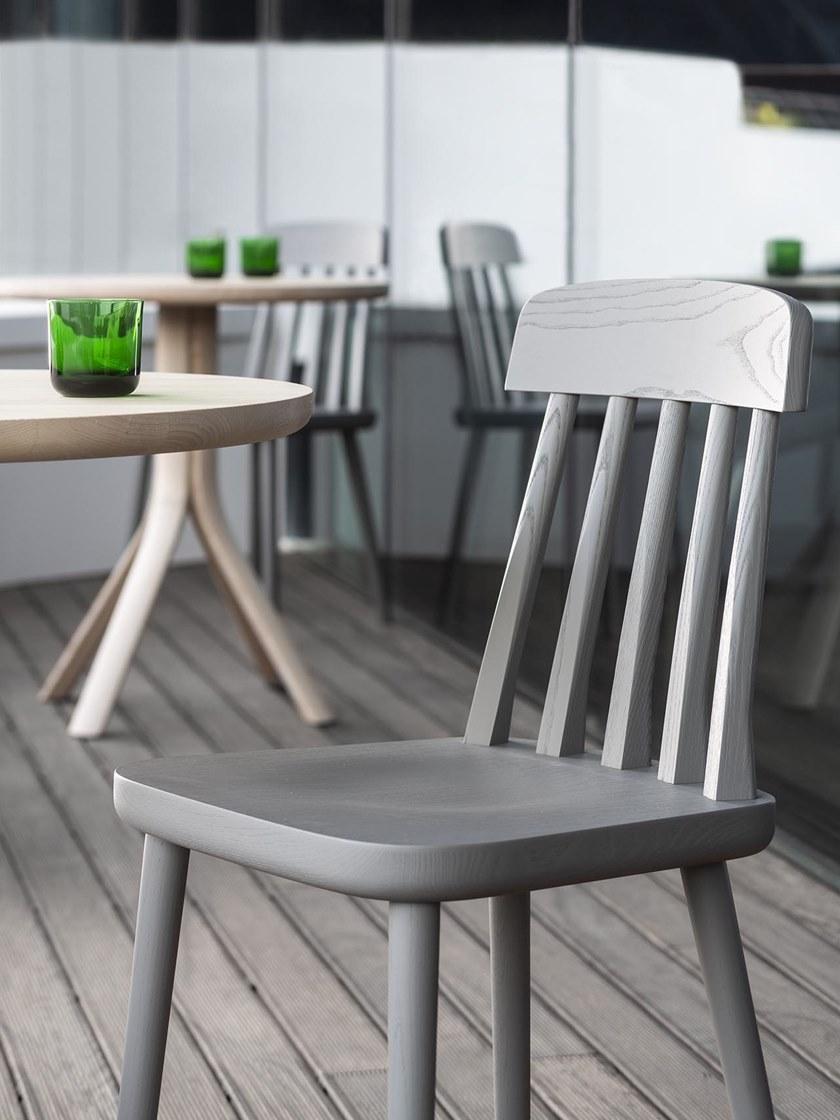 SIPA Стул из лакированного ясеня Cut sun-id-1379234 - Вид №4