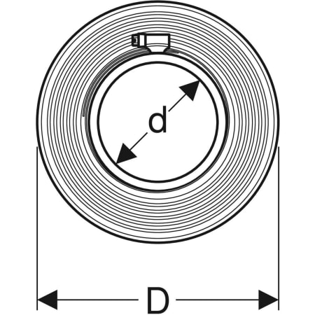 348.228.00.1 Сальник Geberit Geberit  - Вид №2