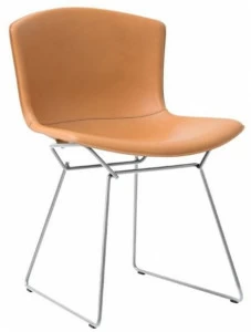 KNOLL Санное кресло с кожаной обивкой Bertoia