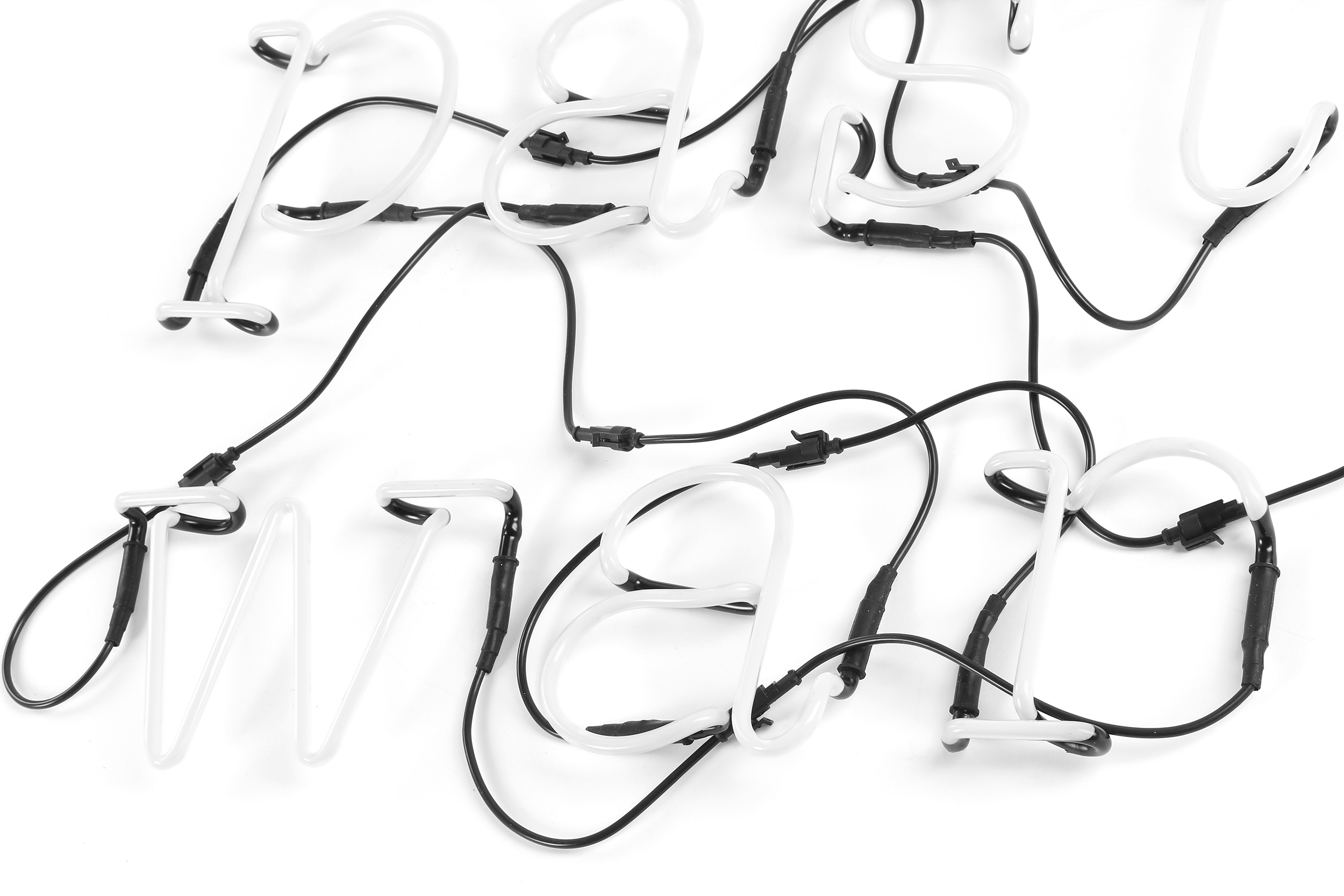 8008215001272 Настенный светильник Neon Art Make Pasta Not War ELECTRORETRO  - Вид №3