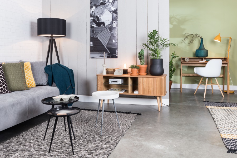 Кресло Albert Kuip темно-серое Zuiver 1200135 - Вид №3