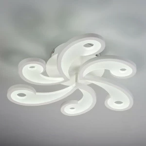 Потолочная светодиодная люстра Eurosvet Rosie 90093/6 белый EUROSVET ДИЗАЙНЕРСКИЕ, ROSIE 184449 Белый