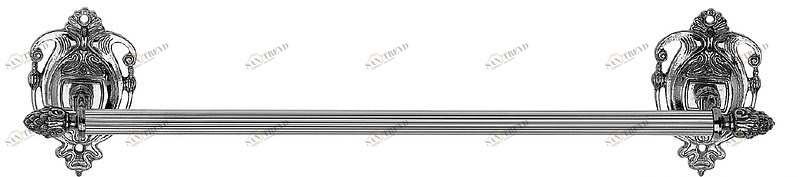 Полотенцедержатель, 30 см ART&MAX IMPERO AM-1225-Cr