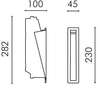 SIMES Настенный светодиодный стремянка Blinker sun-id-1458166 - Вид №4