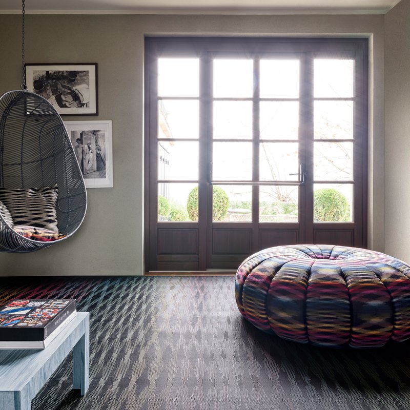 Bolon Missoni Home  Напольное покрытие виниловый пол Fireworks Black  - Вид №2