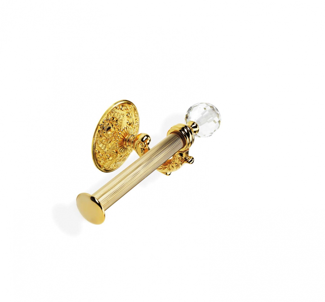 NT11V(08) Stil Haus Noto Light, бумагодержатель со стеклом Murano, хром 