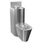 94282 Антивандальный комплект унитаза с умывальником, напольный унитаз SANELA 