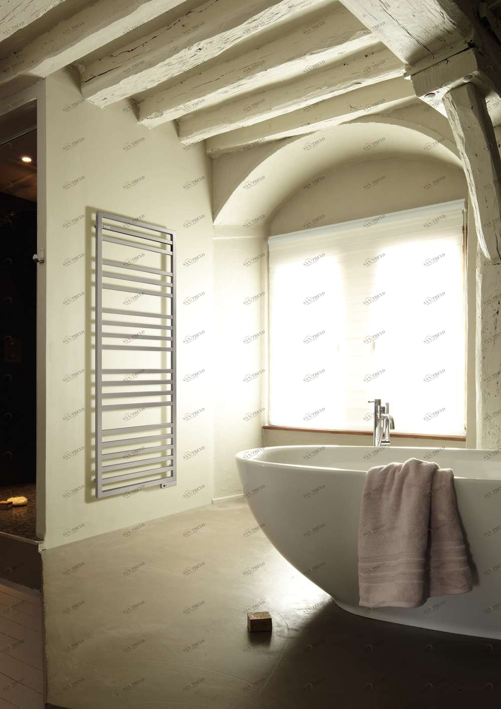 Водяной радиатор KARI-150-055 Kadrane Spa Inox Acova 1507 