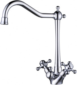 Смеситель ZorG Sanitary ZR 515 YF для кухонной мойки, хром