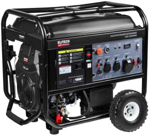 Электрогенератор   бензиновый Elitech HD GES 15500ЕAW 9110357