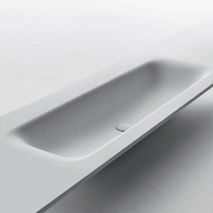 Flat Soft Интегрированные столешницы с умывальником Falper