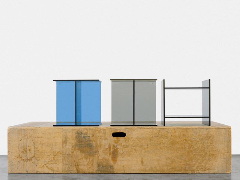 e15 Квадратный стеклянный журнальный столик  Ct08  - Вид №3