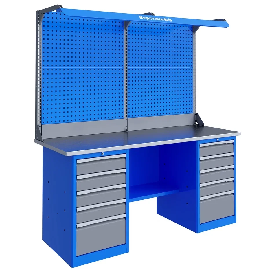 Верстак слесарный TNC 201.55.3-2F Верстакофф 125403