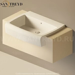 Flaminia UNA Консоль для раковины от 200 до 240 см бежевая UNA75C2.1015