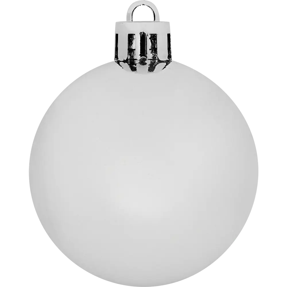 87036340 Набор новогодних шаров Christmas ø5-6 см цвет белый 25 шт. STLM-0956985 Santreyd  - Вид №32