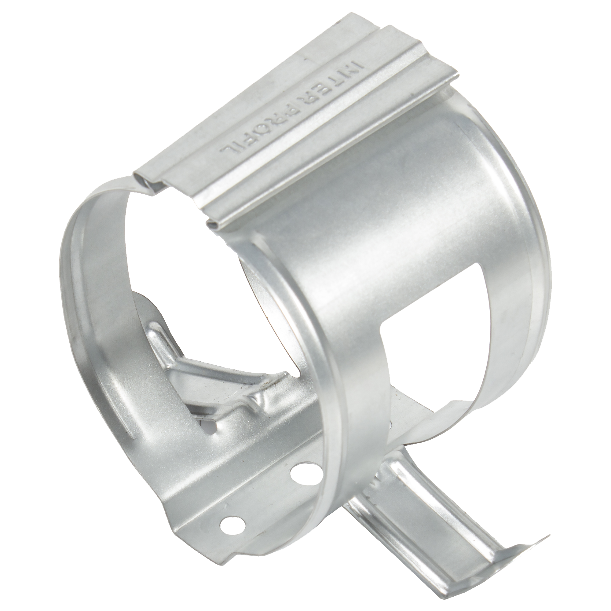 17867621 Хомут для водосточной трубы цвет стальной STLM-0008854 ИНТЕРПРОФИЛЬ  - Вид №1