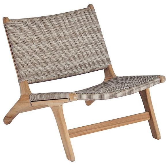 cbdesign Садовое кресло из тика и синтетики Vienna Tj 342a - Вид №4