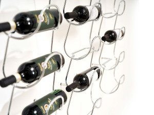 Металлическая подставка для бутылок