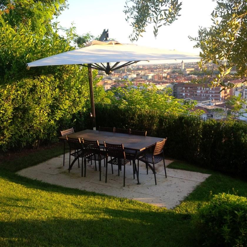 Scolaro Parasol Регулируемый квадратный зонт с боковой стойкой Galileo sun-id-1352146 - Вид №9