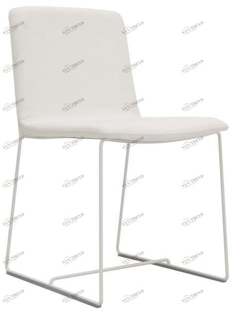 JESSE Санный стул с обивкой из ткани Tully sun-id-1394328