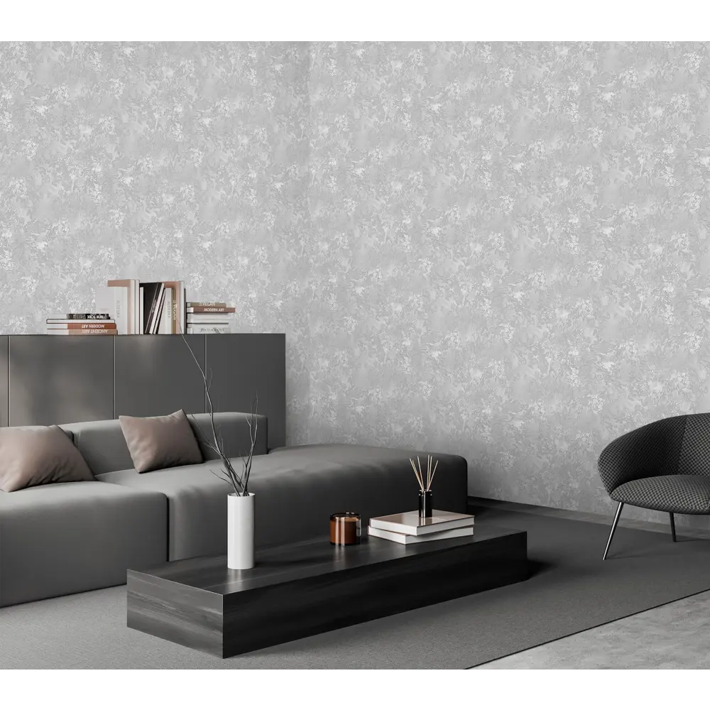 Обои флизелиновые Victoria Stenova Каскад 1.06 м серые VS587097 STLM-2200924 - Вид №5