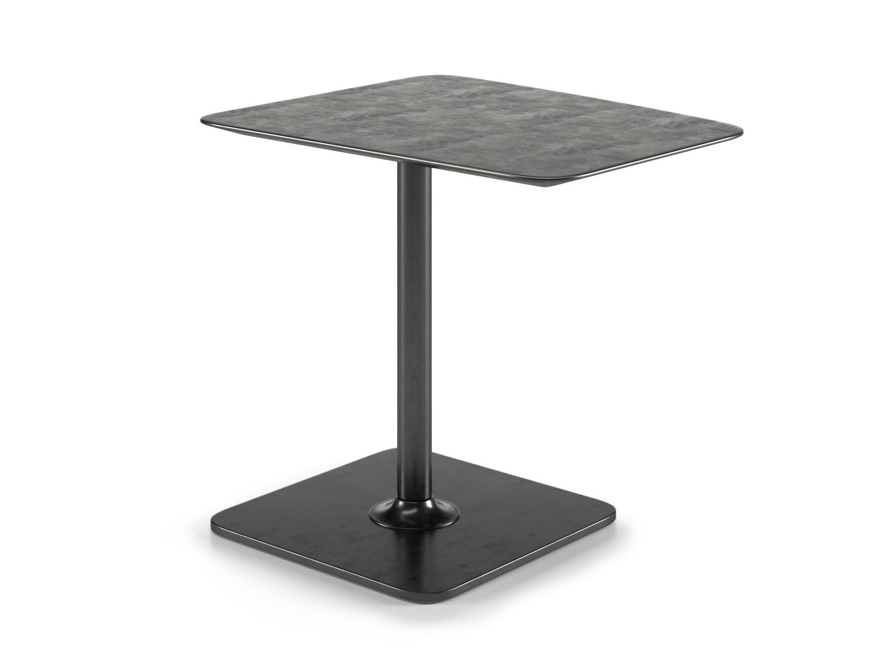 Прямоугольный журнальный столик с столешницей из нержавеющей стали Natuzzi Italia время ARCH-00146236