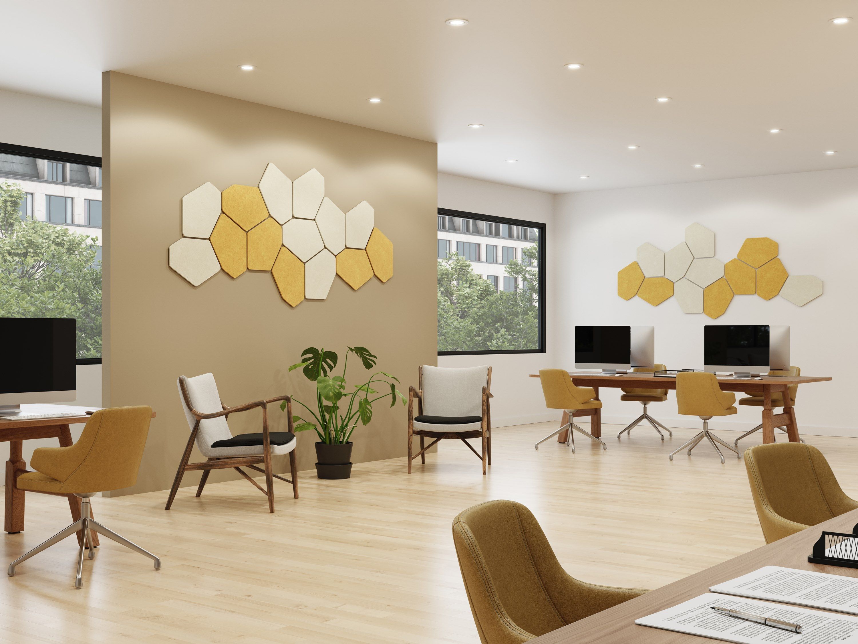 Рециркулированная пластиковая акустическая панель Movisi HUSH ARCH-00143464 - Вид №6