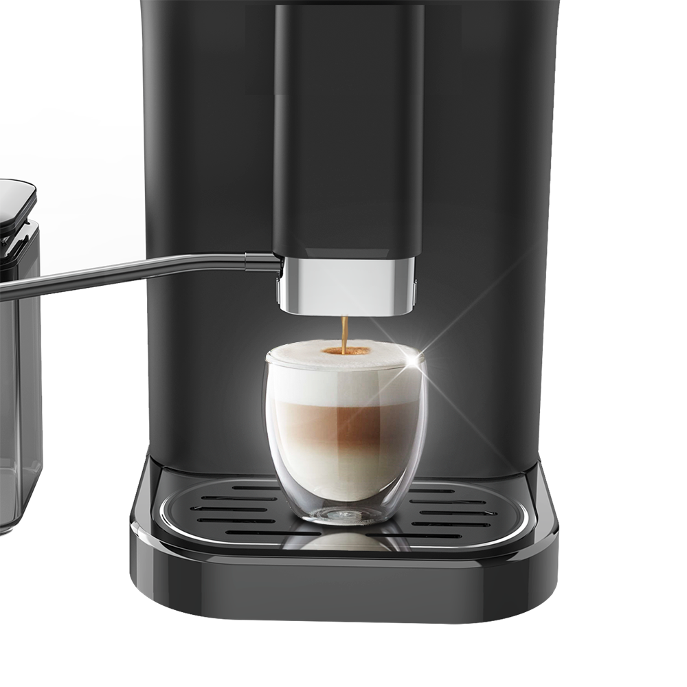 9161862 Кофемашина автоматическая Garlyn L2000 черный STDN-0039205 - Вид №3