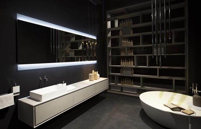 RIFRA Стеклянное зеркало со встроенной подсветкой для ванной sun-id-1447945 - Вид №1