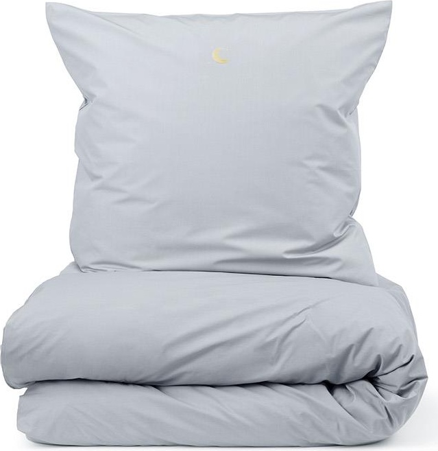 310534 Snooze Постельное белье 140x200 Dreamy Moon Cloudy Grey Normann Copenhagen 