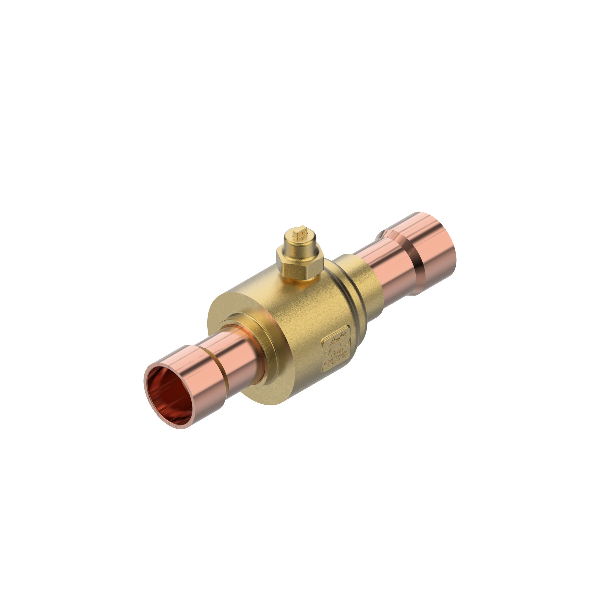Danfoss GBCT — Запорные шаровые краны для CO2 140 бар GBCT 54s Кран шаровый 009L6412  - Вид №2